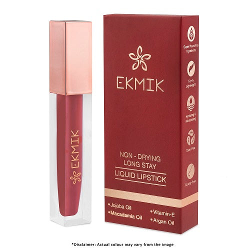 Rose Plum - Non Drying Long Stay Liquid Lipstick (4.5ml)