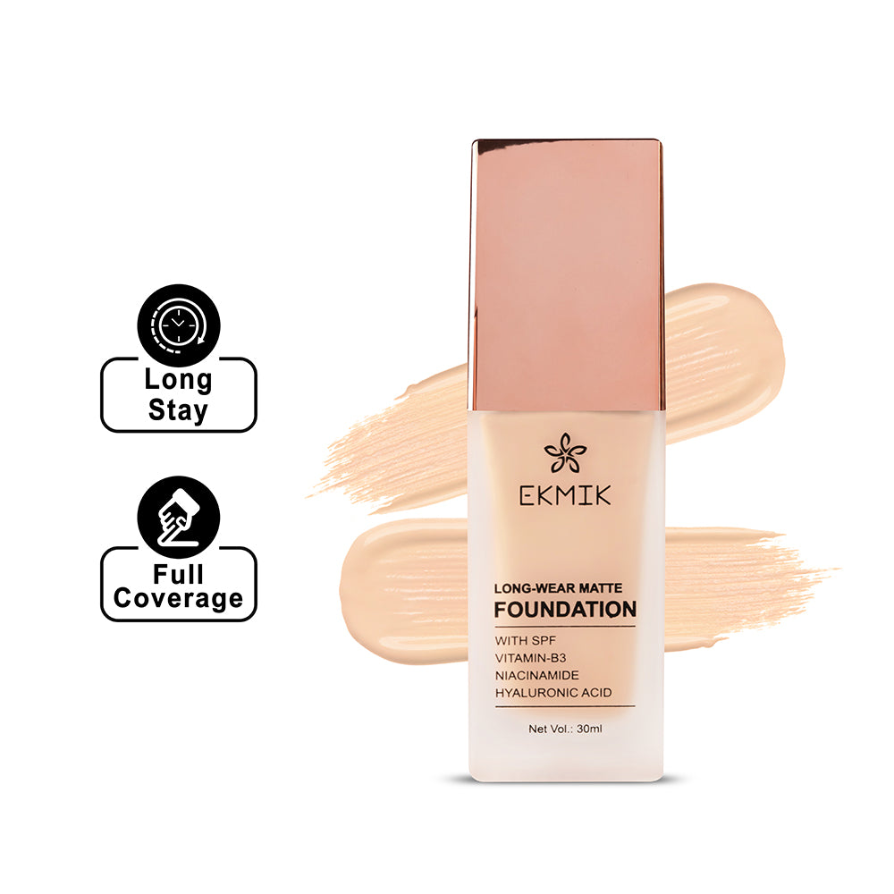 Vanilla Petal - Long Wear Matte Foundation (30ml)