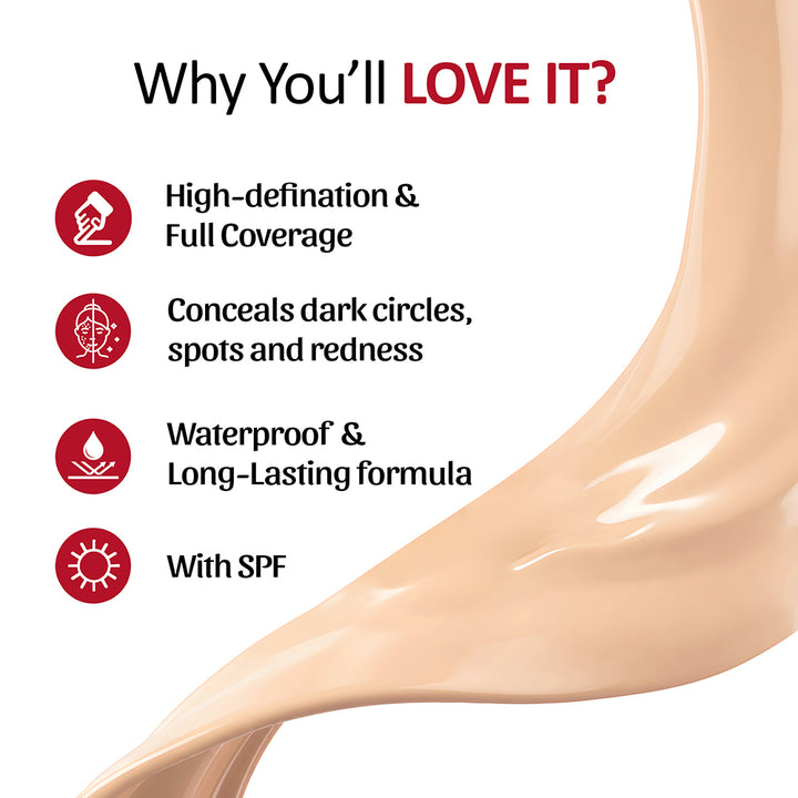 Vanilla Petal - Long Wear Matte Foundation (30ml)