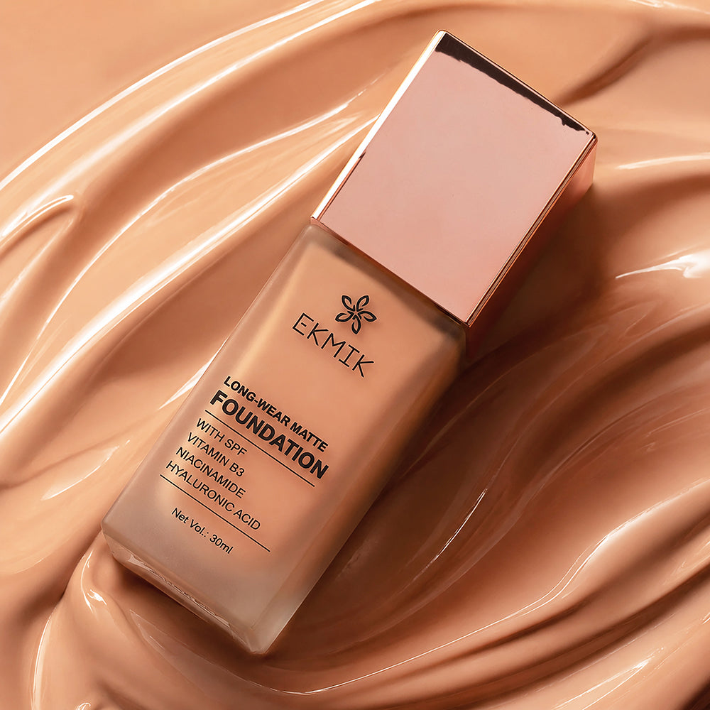 Peach Ivory - Long Wear Matte Foundation (30ml)