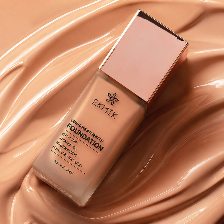 Peach Ivory - Long Wear Matte Foundation (30ml)