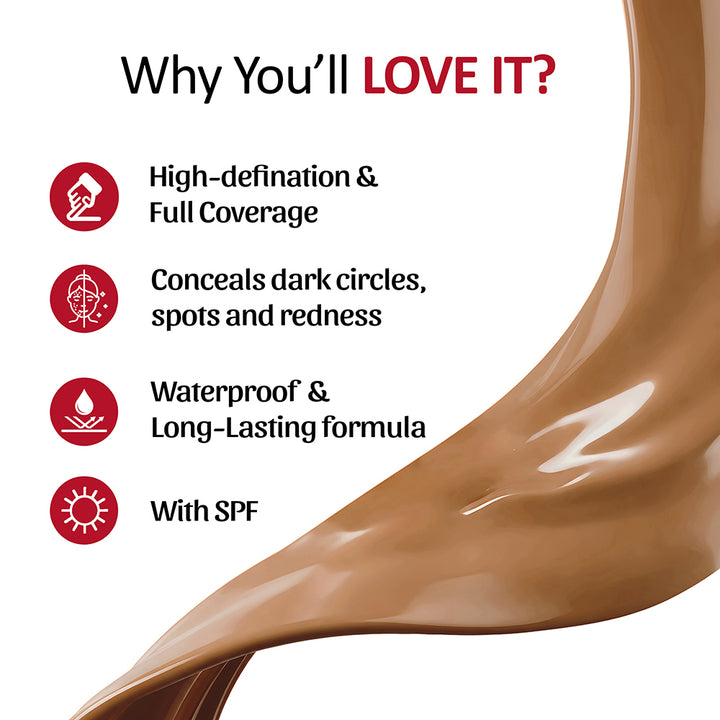Warm Chestnut - Long Wear Matte Foundation (30ml)