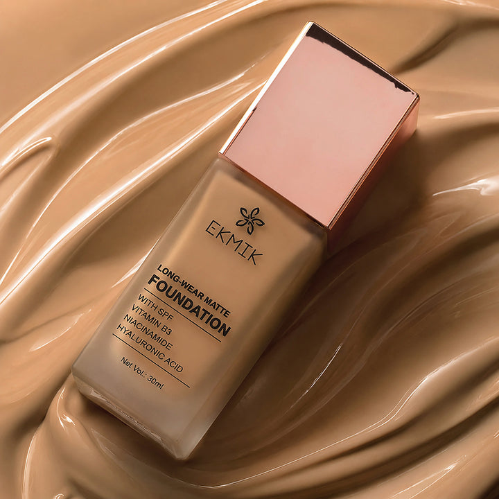 Warm Chestnut - Long Wear Matte Foundation (30ml)