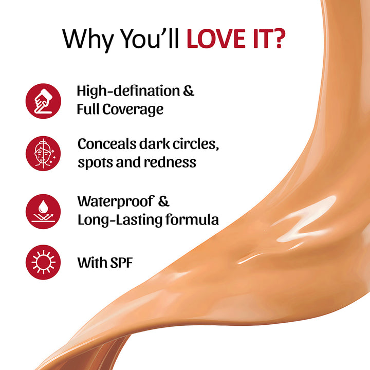 Natural Almond - Long Wear Matte Foundation (30ml)