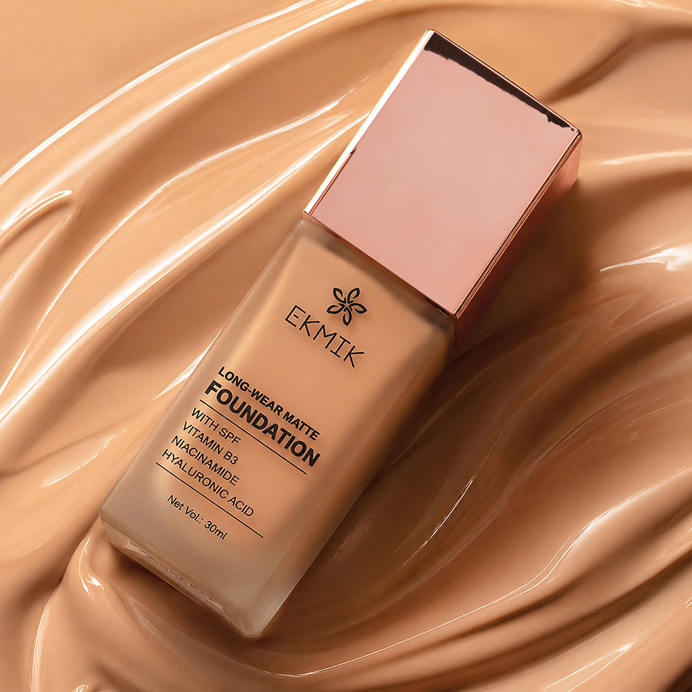 Natural Almond - Long Wear Matte Foundation (30ml)