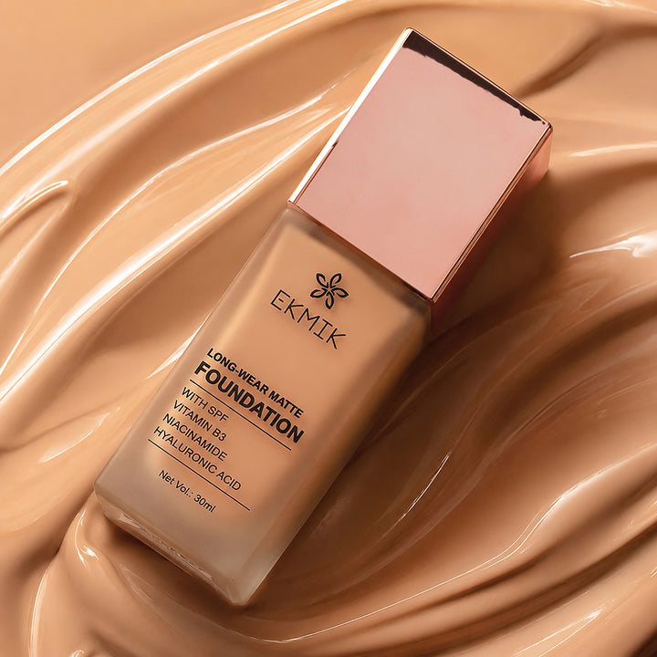 Natural Almond - Long Wear Matte Foundation (30ml)