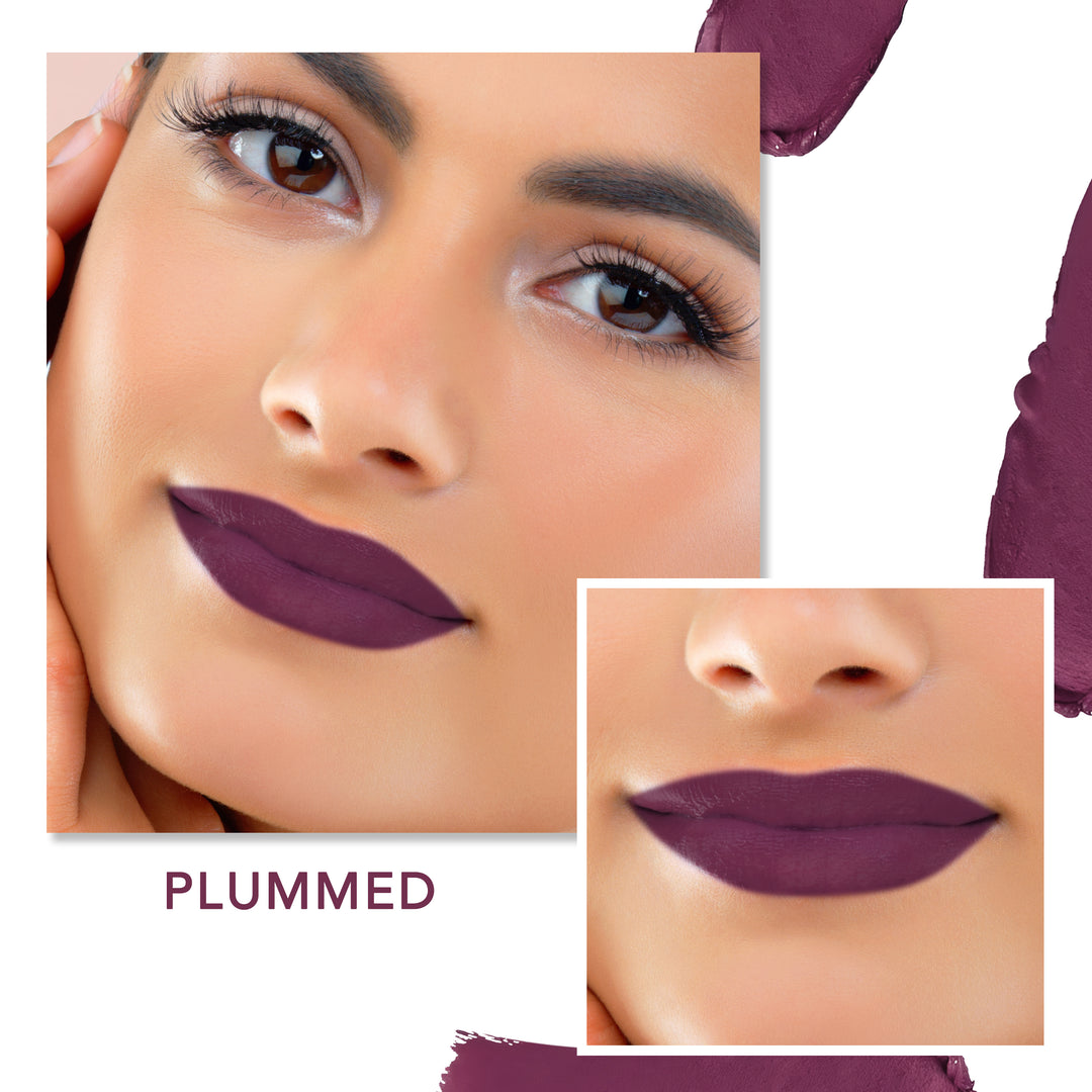 Plummed - Comfy Lips Creme Matte Lipstick (4gms)