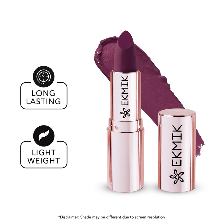 Plummed - Comfy Lips Creme Matte Lipstick (4gms)