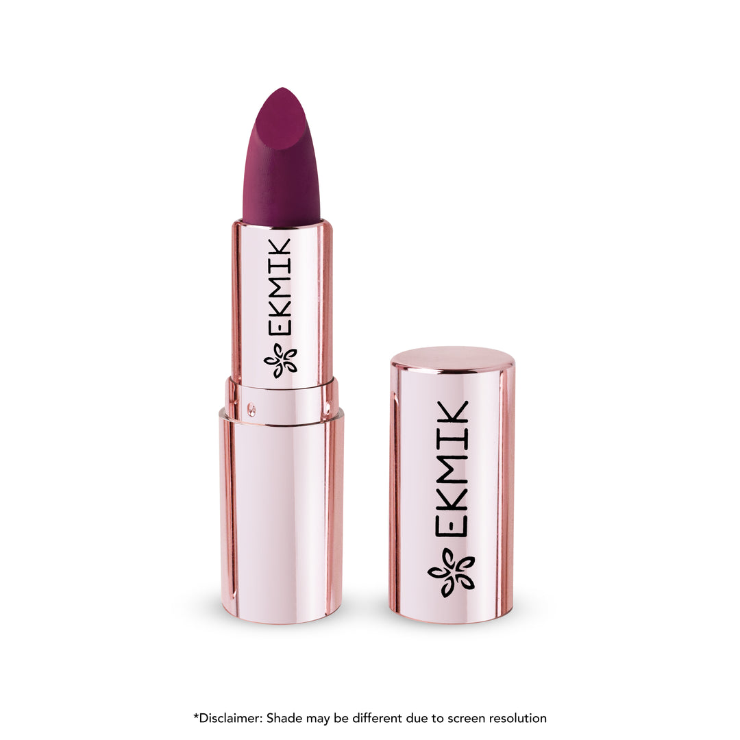 Feeling Plum - Comfy Lips Creme Matte Lipstick (4gms)