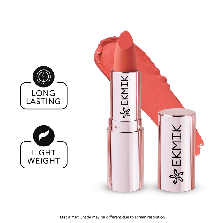 Nude Punch - Comfy Lips Creme Matte Lipstick (4gms)