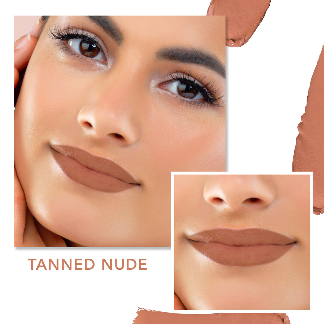 Tanned Nude - Comfy Lips Creme Matte Lipstick (4gms)