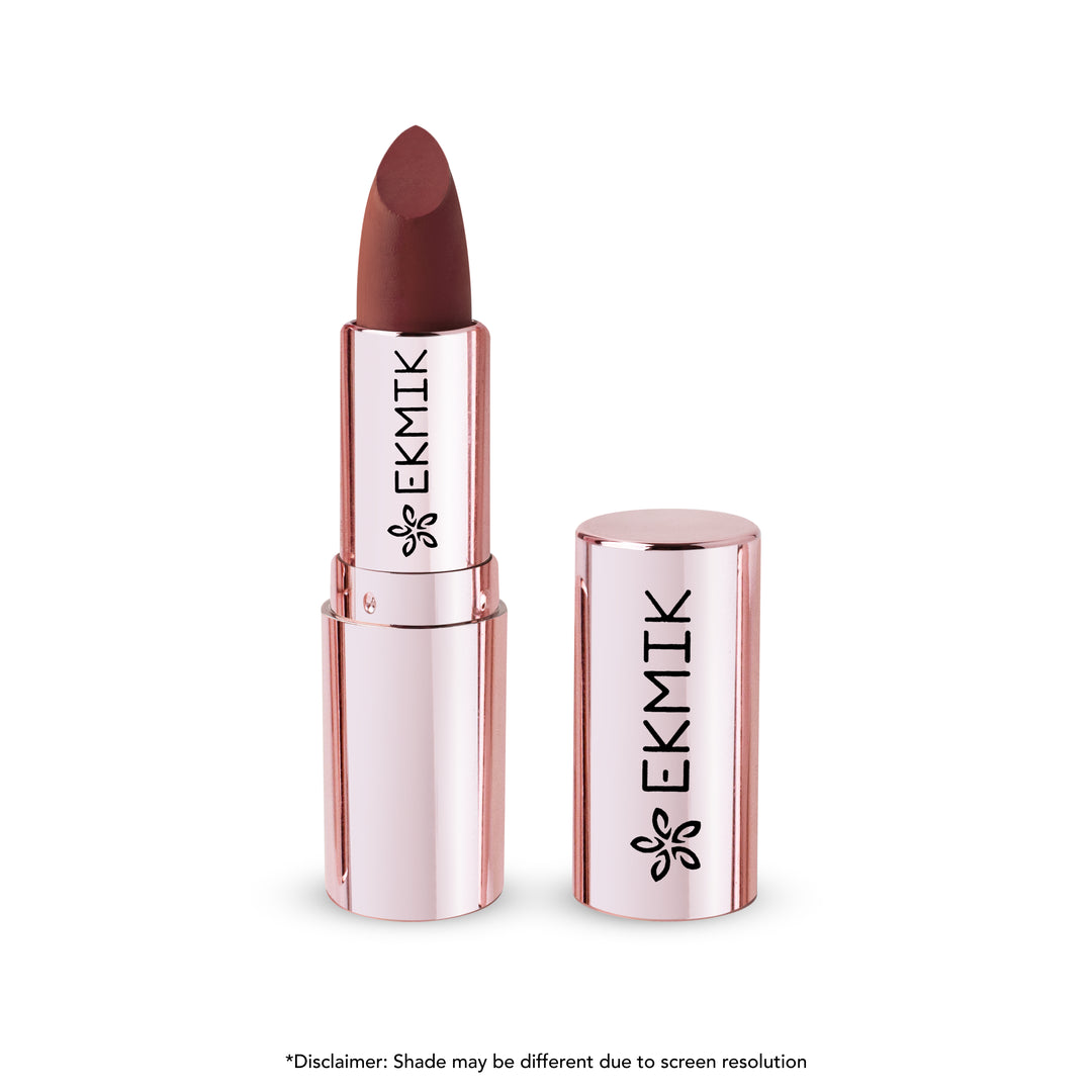 Plum Brown - Comfy Lips Creme Matte Lipstick (4gms)