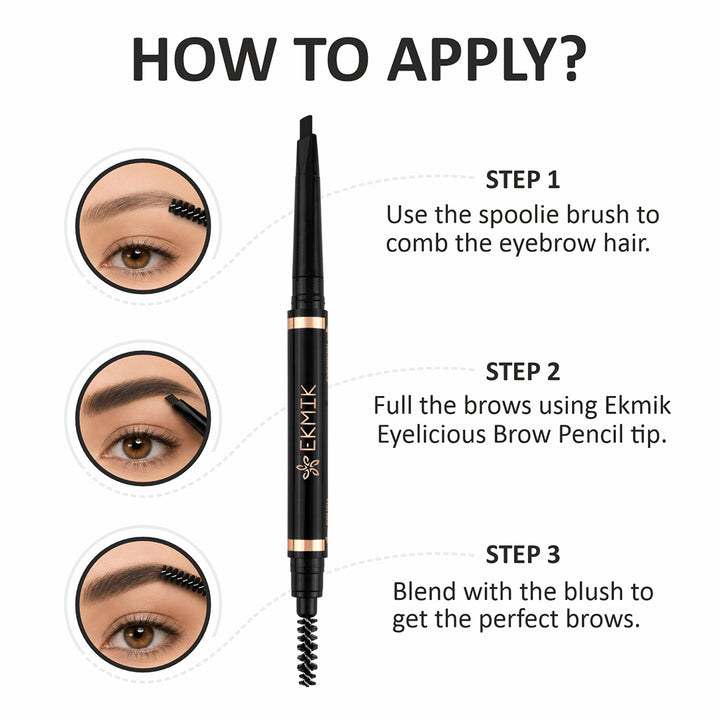 Bold Charcoal - Eyelicious Brow Pencil